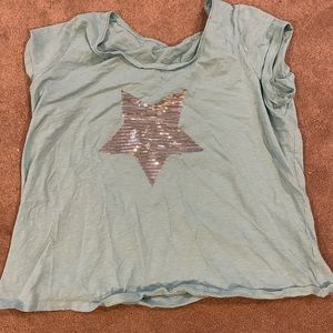 Aqua short sleeve tshirt size 22/24